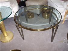 Brass and Steel Coffee Table