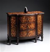 Leopard Painted Cabinet w/ Drawers by Butler