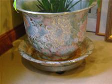 Porcelain Oriental Flower Pots